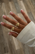 Heart Nugget Ring