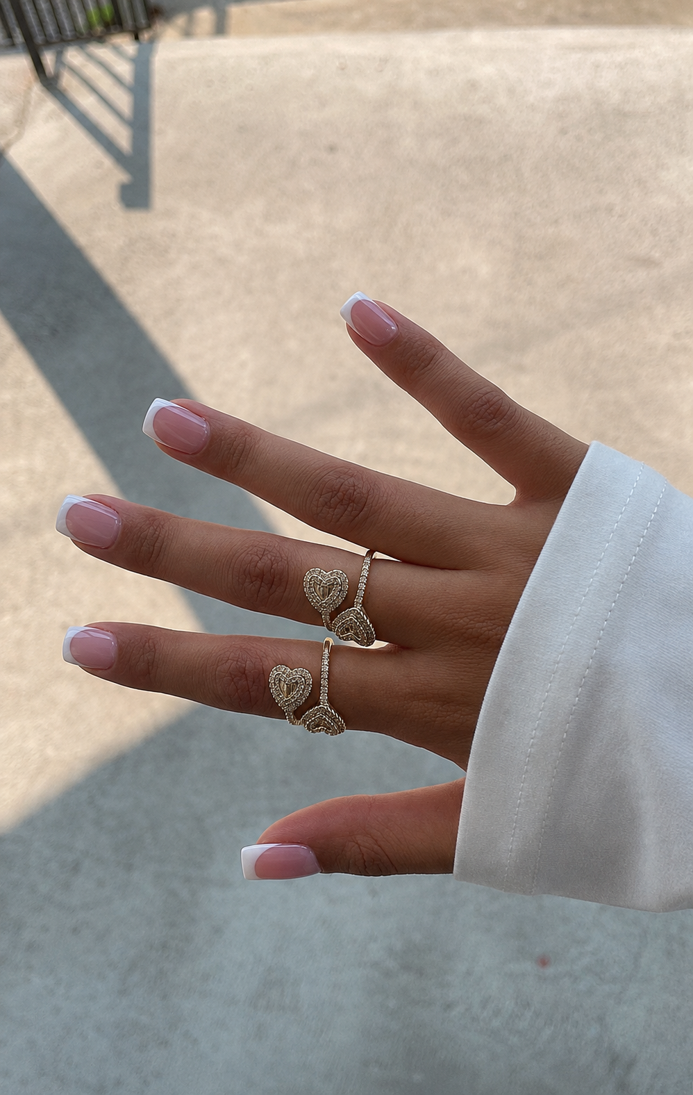 Double Heart Ring