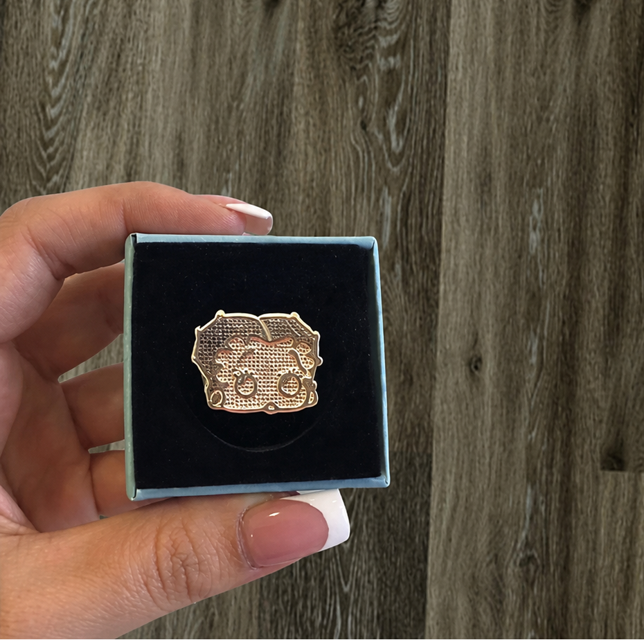Silver Betty Boop Ring