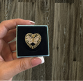 Heart Butterfly Ring