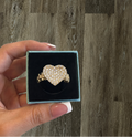 Heart Rollie Ring